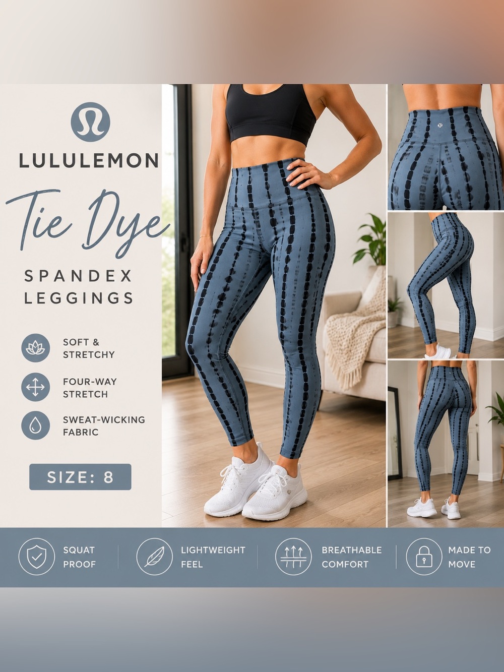Lululemon tie dye spandex